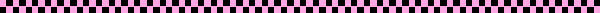 a divider of a pink and black checkered pattern